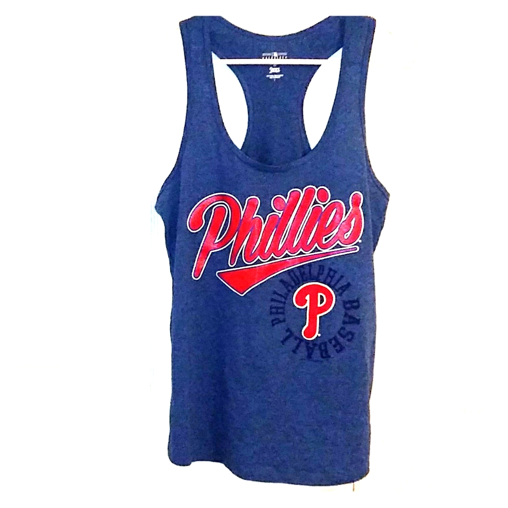 Phillies Philidelphia Baseball Racerback Tank